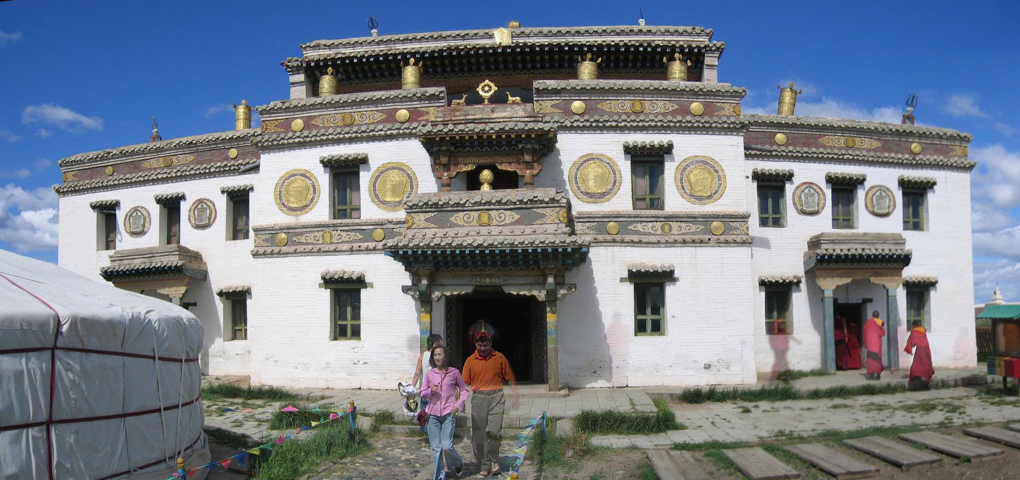 Kloster Erdene Zuu 40 Panorama